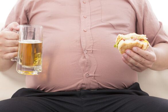 нездравословна храна алкохол и затлъстяване като причини за псориазис по краката